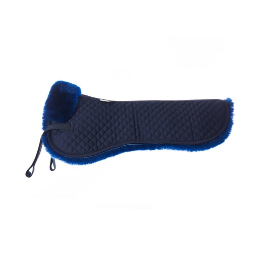 Lambskin half pad without back frame dark blue