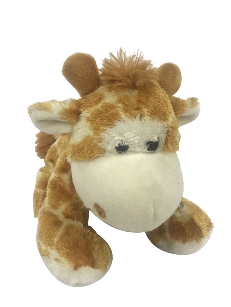 Crouching Plush Giraffe Toy