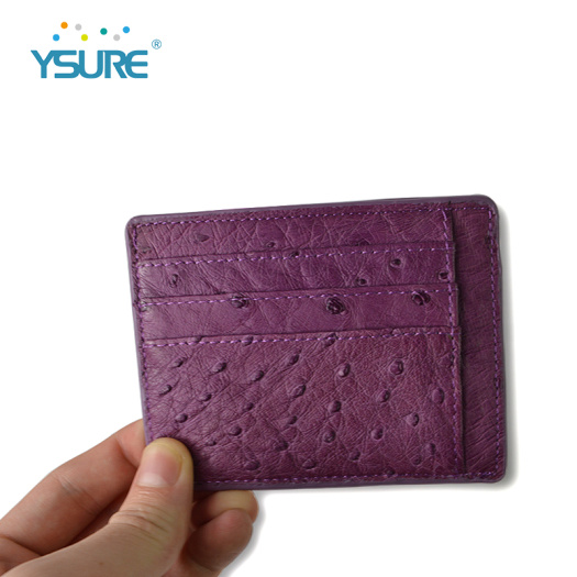 Custom Color Real Leather Visa Card Holder