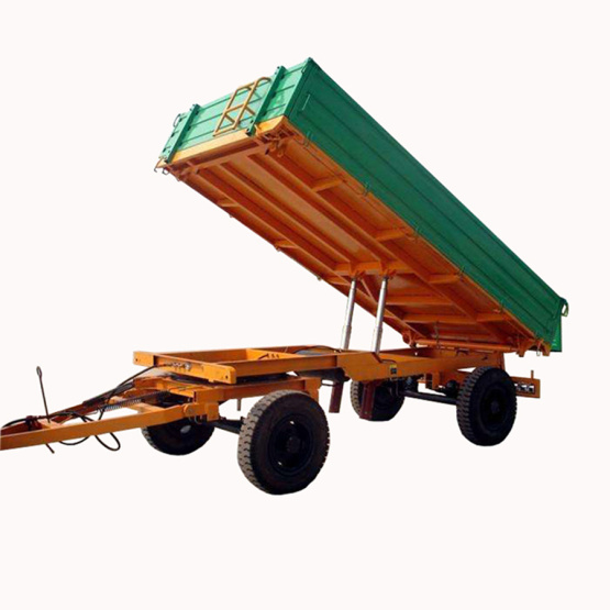 Galvanized Utility Flatbed Truck Trailer