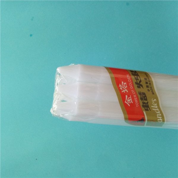 8X65Packing White Pure Wax Velas Candles