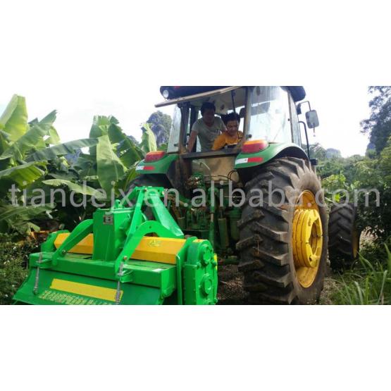 Banana tress cutting mulcher