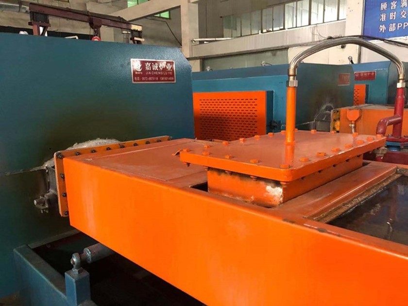 Roller net belt tempering furnace