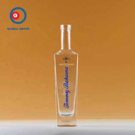 500ml Square Liquor glass bottle