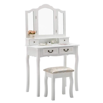 4 Drawers Vanity Dressing Table White furniture