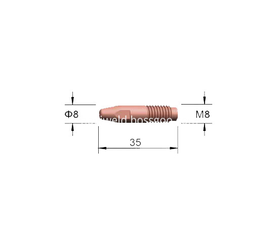 M8x35 Contact Tip