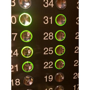Golden Push Button FAA25090A121 OTIS 2000 Elevators