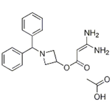 2-Propenoic acid,3,3-diamino-1-(diphenylmethyl) 3-azetidinyl ester CAS 221906-67-8