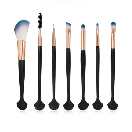7pcs Shell Shape Professional Makeup Brush Set