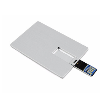 High Speed USB 3.0 Metal Credit Card Shape