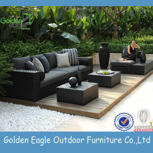 Luxury Hand-weaving rattan sofa outdoor furniture