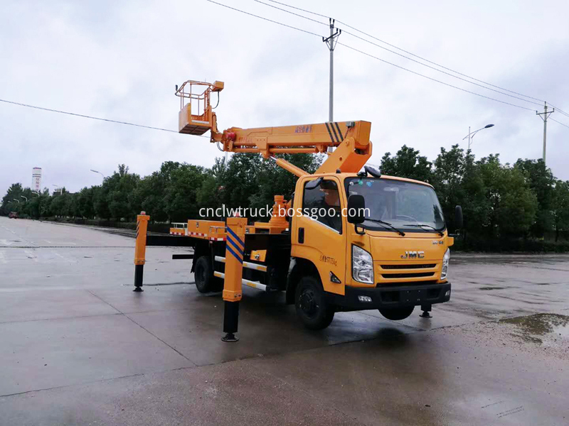 telescopic platform truck 3