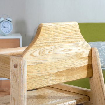 Restaurant Home High Quality Solid Wood Baby Feeding Dining High Chair