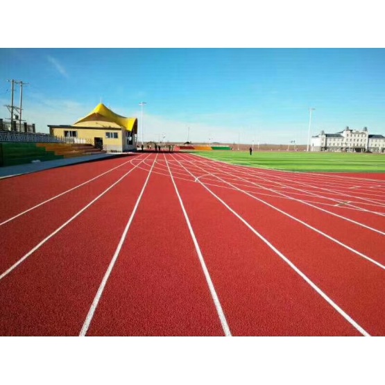 All Weather IAAF Certified Spraying Polyurea SPUA-90 AB Courts Sports Surface Flooring Athletic Running Track