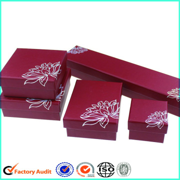Luxury Cardboard Jewerly Packaging Box Set