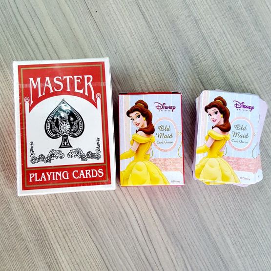 Custom high quality paper logo playing card game