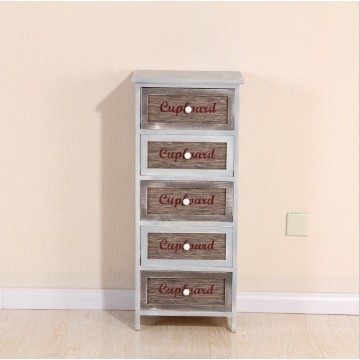 New design classic 3 drawers wood cabinet