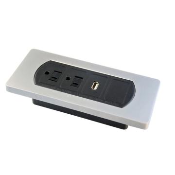 US Dual Power Outlets With Single USB Ports