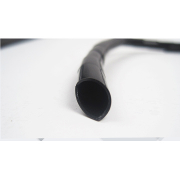 White and Black Spiral Wrapping Tube