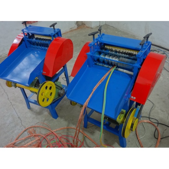 waste wire barking machine