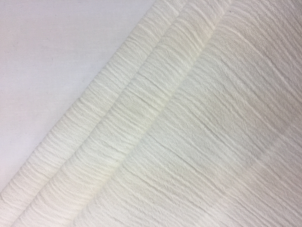 Cotton Crepon Solid Fabric