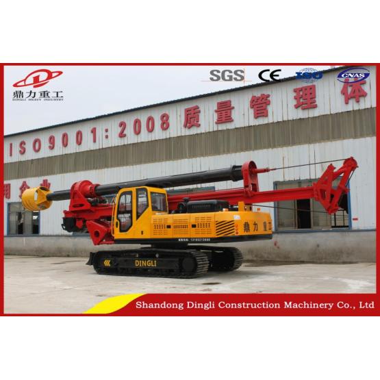 Foundation building earth boring rig machine