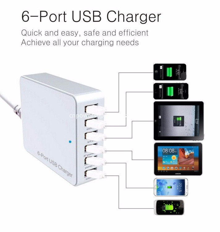 Multi-port Usb Travel Adapter