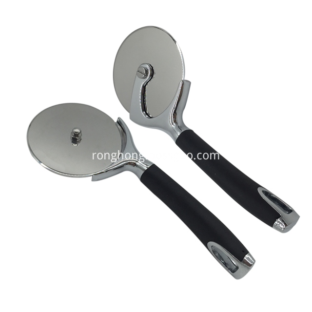 Pizza Cutter With Plastic Black Handle