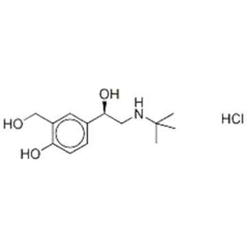 1,3-Benzenedimethanol, a1-[[(1,1-dimethylethyl)amino]methyl]-4-hydroxy-,hydrochloride (1:1),( 57188115,a1R)- CAS 50293-90-8