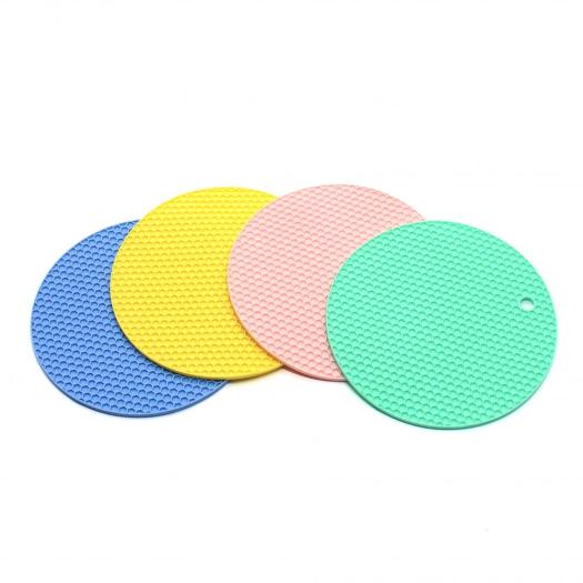 Thick Silicone Trivet Mat for kitchen use