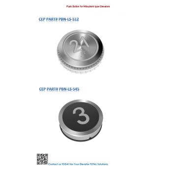 Push Button for Mitsubishi type Elevators