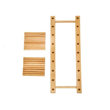 Stand Drainer Storage Holder Organizer Kitchen bamboo dish drying rack