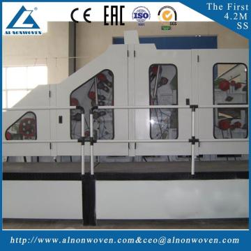 ISO9001 Certification ALSL-2500 cotton fiber carding machine textile carding machine