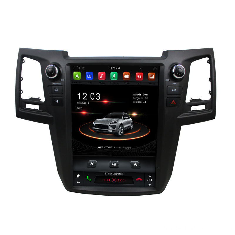 New touch screen navigation Fortuner 2015