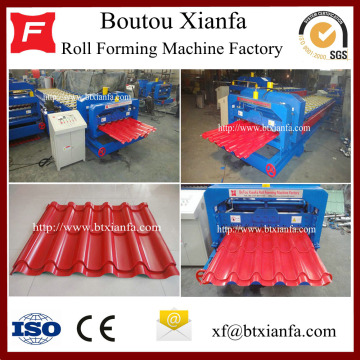 Iron Roofing Tile Sheet Profiling Machine Production Line