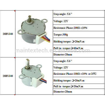 Unipolar Stepper Motor for Camera |Unipolar Stepper Motor