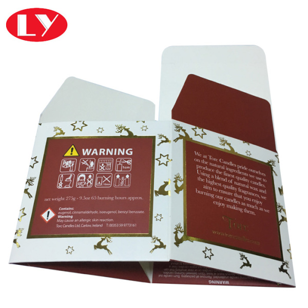 Newly Style Cheaper Candle Jar Packaging Box