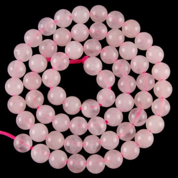 8MM Rose Quartz Round Beads