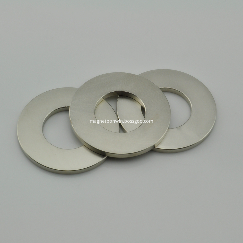 N35  neodymium ndfeb ring magnet