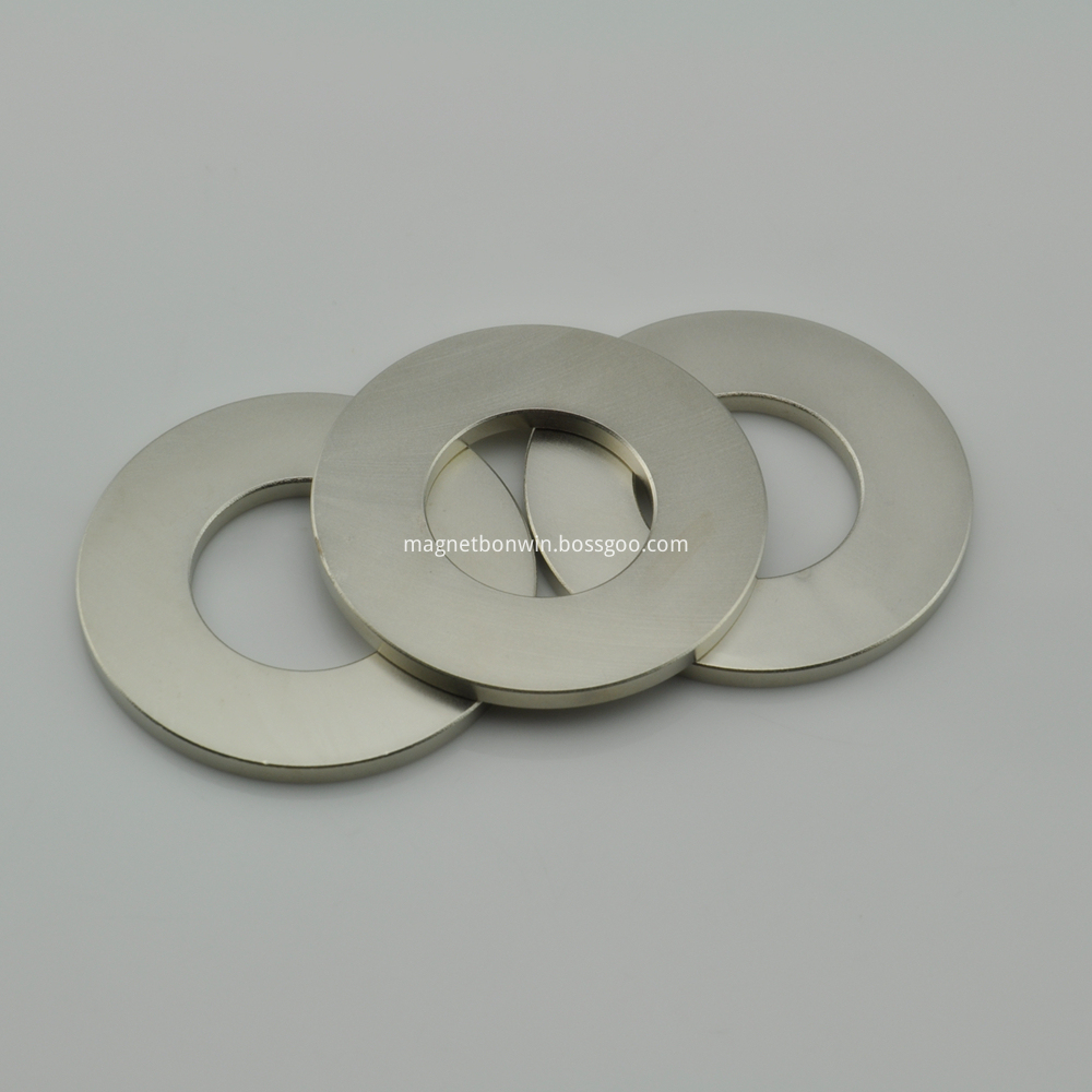 N35  neodymium ndfeb ring magnet