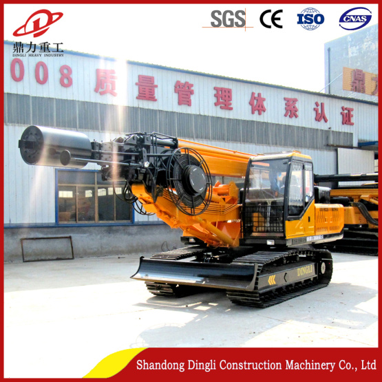 Dingli manufactures 20-70 meters deep rotary drilling rig