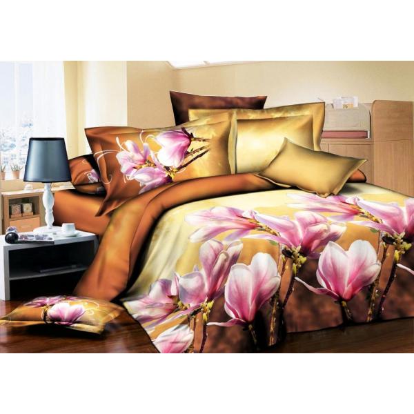 Big Flower Design Disperse Print Fabric For Home