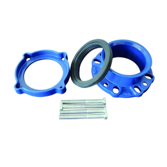 Ductile Iron Pipe Fittings Restraint Flange Adapter