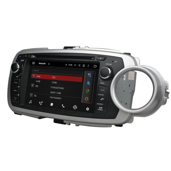 Android car dvd player for Toyota Yaris 2012-2013