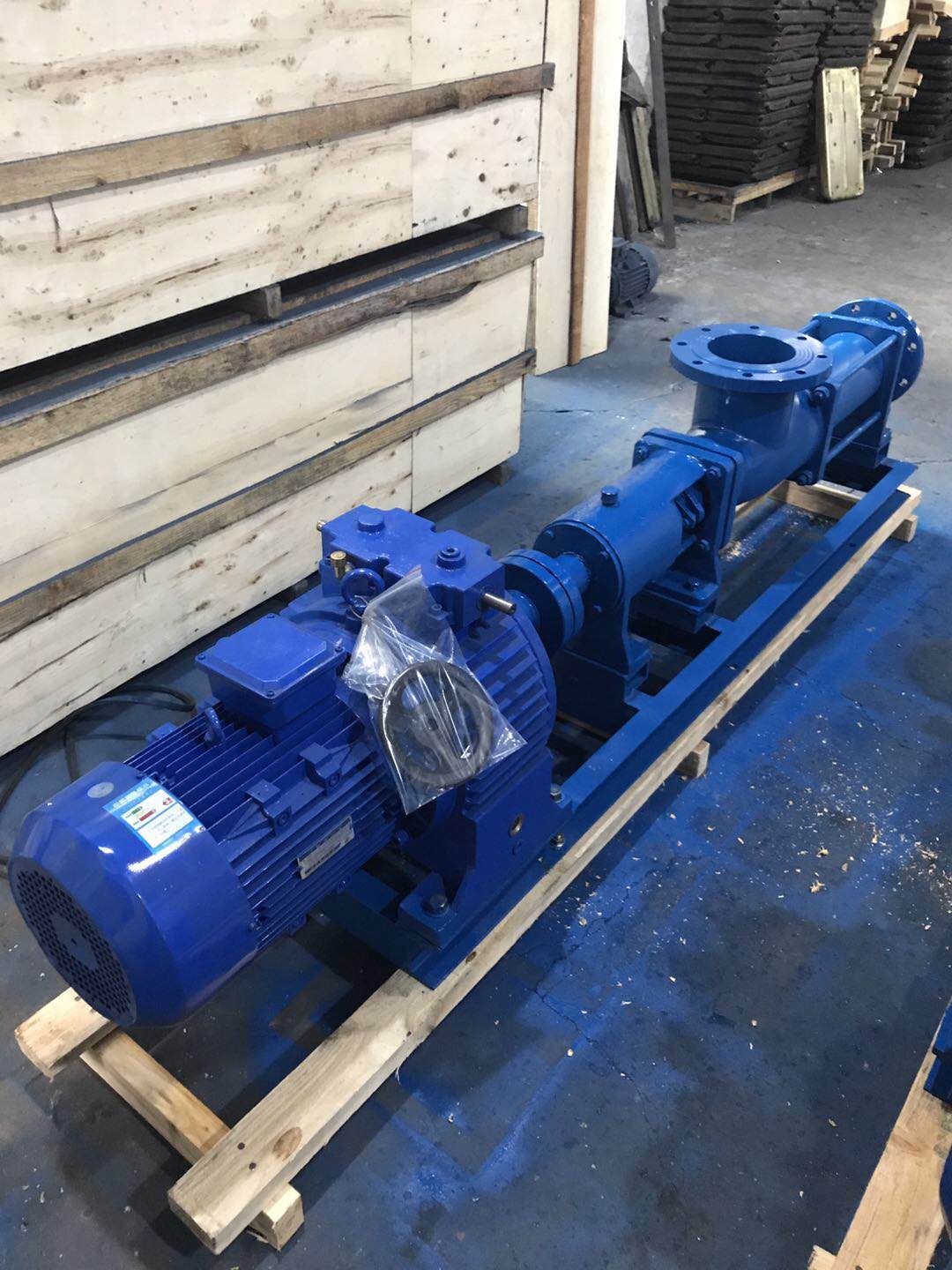 G type single screw pump with speed control motor 40