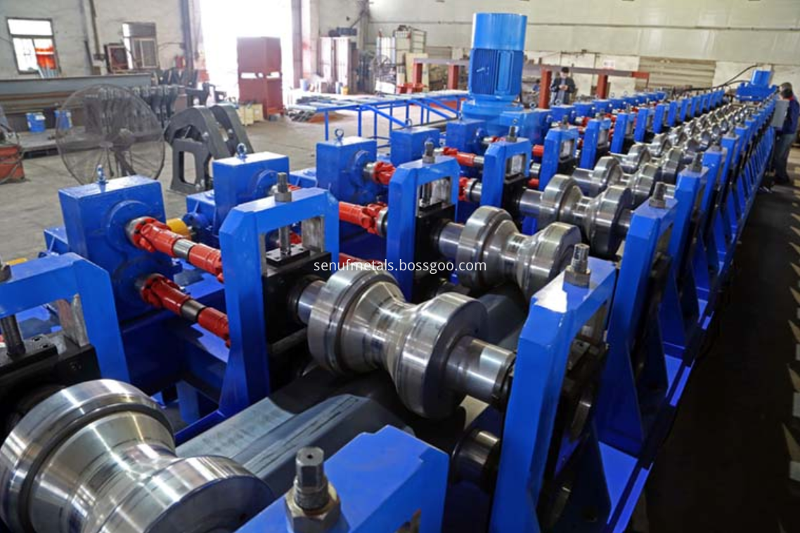 highway guardrail forming machine rollers