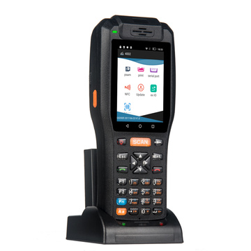 Rugged Handheld Barcode Scanner PDA with Desktop charger