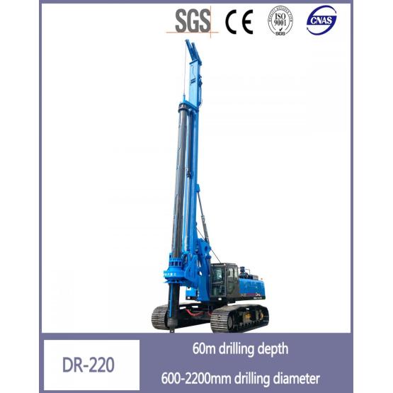 Full Hydraulic Wheel Type Rotary Drilling Rig