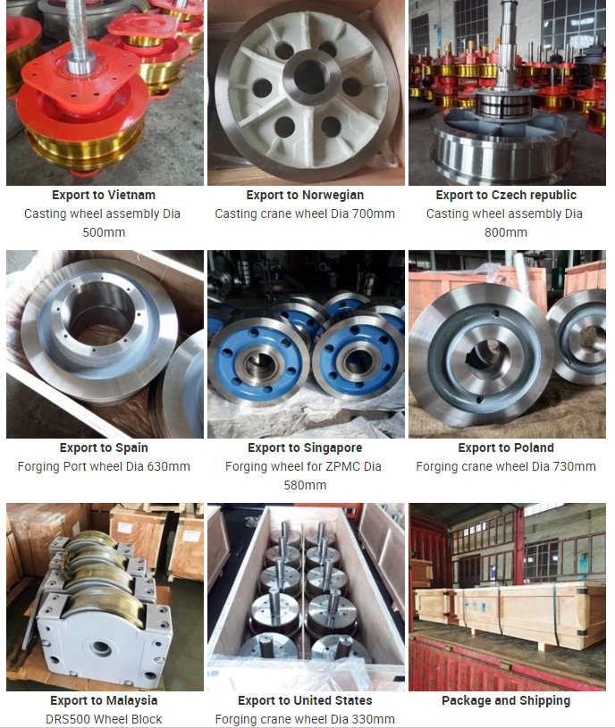 Crane Wheels for EOT Crane