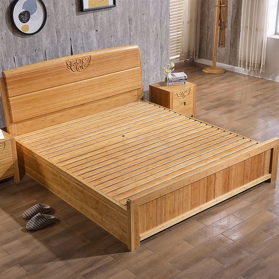 Eco-Friendly Modern Bamboo Bed